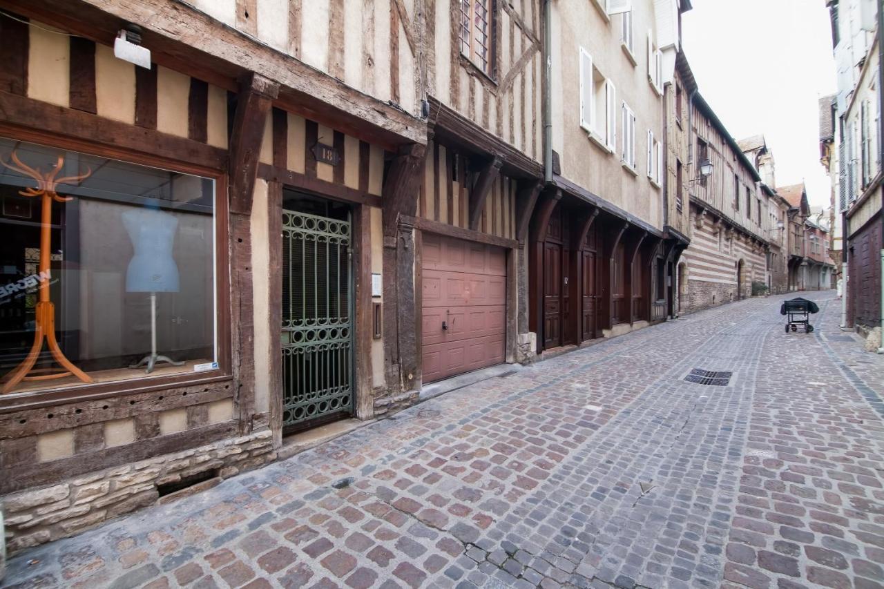 Appartement Charmant A Troyes Avec Jardin Cloture 50 M² Экстерьер фото